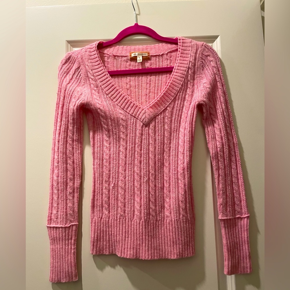 Cute pink sweater